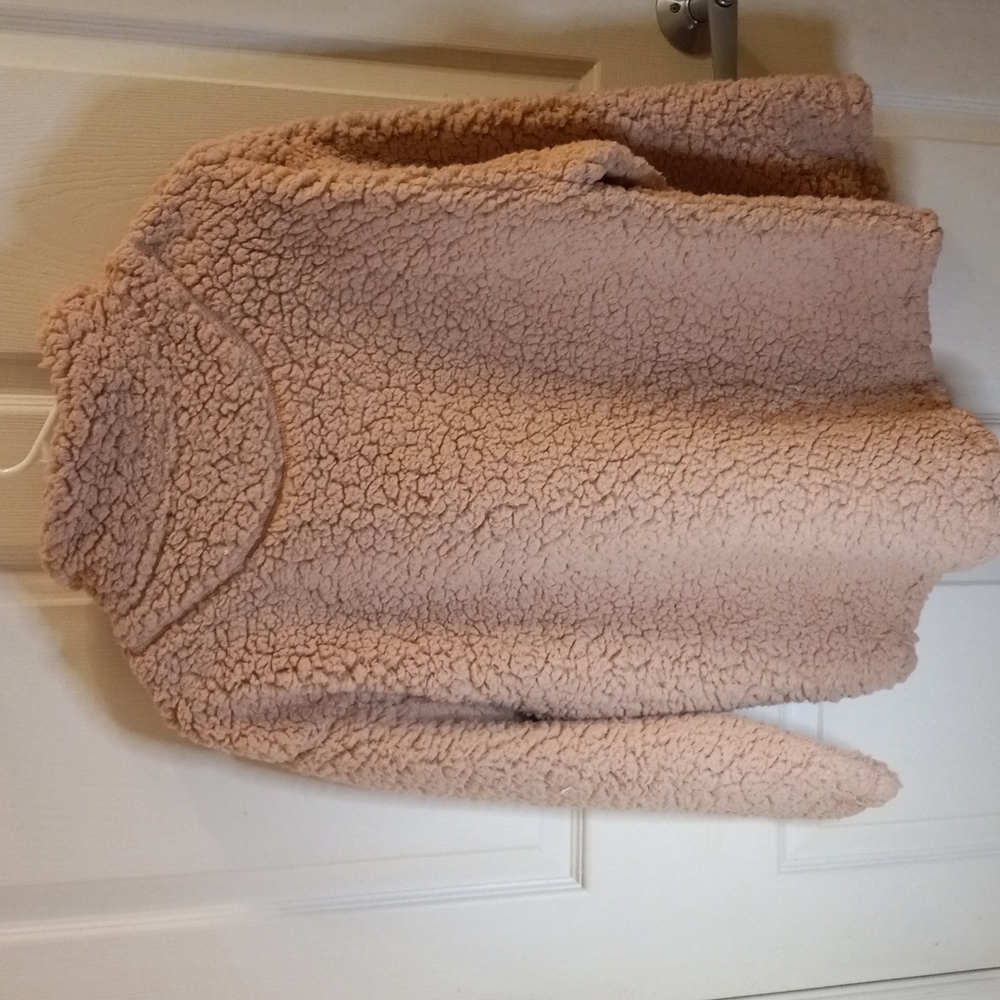 Ruby Red Sherpa Jacket 1/4 Zip - L - Picture 5 of 7